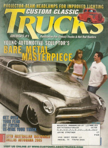 CUSTOM CLASSIC TRUCKS 2005 JULY -'57 CAMEO "ROSIE", '48 IMPRESSIA, '35 UTE*